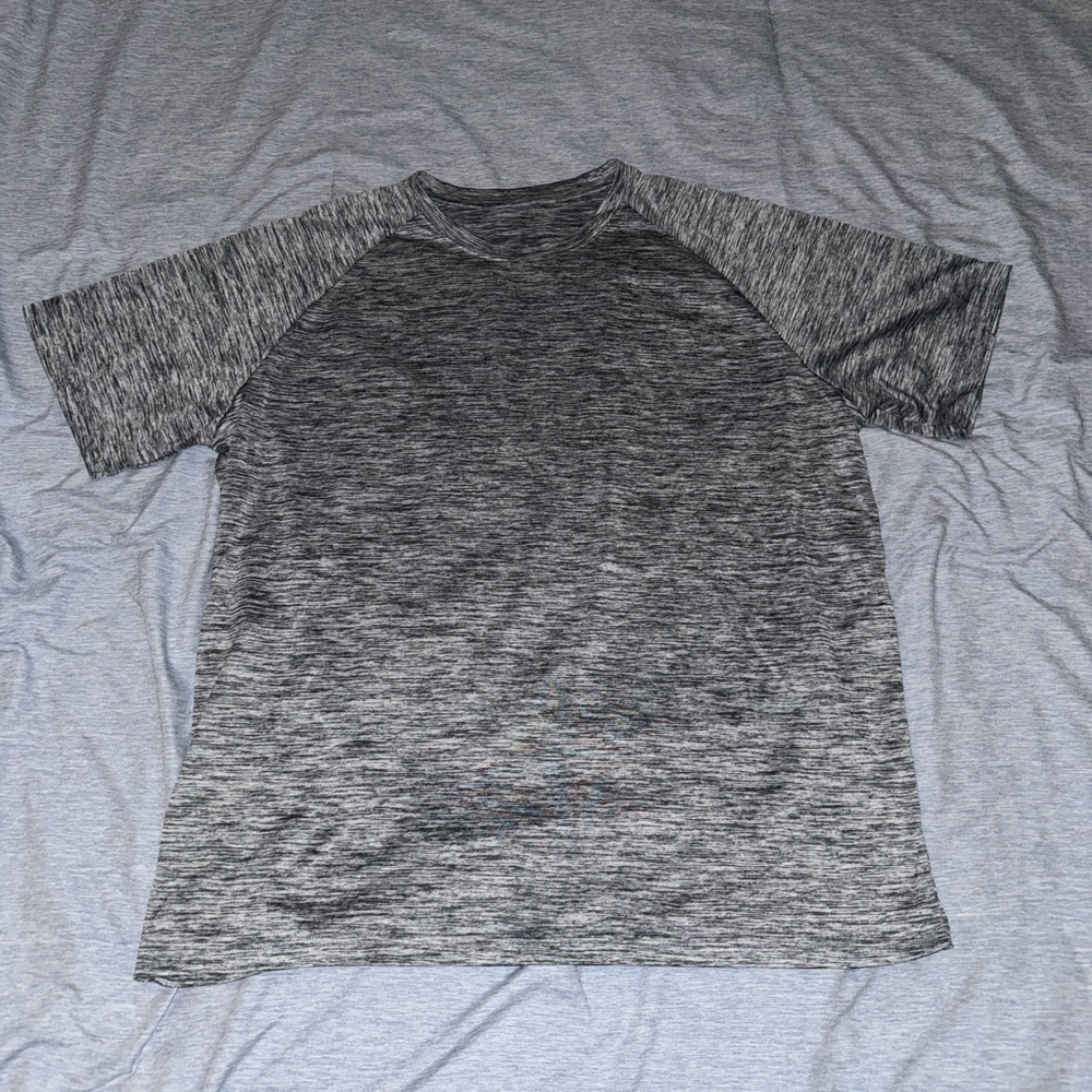Men's Heather Gray Short Sleeve Shirt
